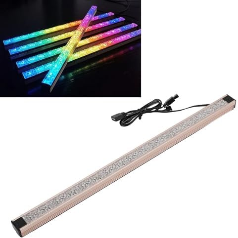 Addressable RGB PC LED Strip, Magnetic ARGB Strip for 5V 3 Pin Aura Sync, for Gigabyte RGB Fusion, for MSI Mystic Light Sync, for PC Case Lighting