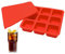 Shurzzesj Silicone Freezer Molds,9-Grid Silicone Soup Freezer Molds with Lid Freezer Cubes | Square Ice Mold, Cocktail Ice Molds, Large Ice Tray for Alcohol, Coffee, Beverages