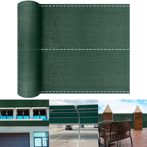 ACXIN Filet d'ombrage - Effet d'ombrage et brise-vue - Protection UV et résistant aux intempéries - Parfait pour jardin, serre et terrasse - Protection solaire - Vendu au mètre (2 m x 10 m, vert