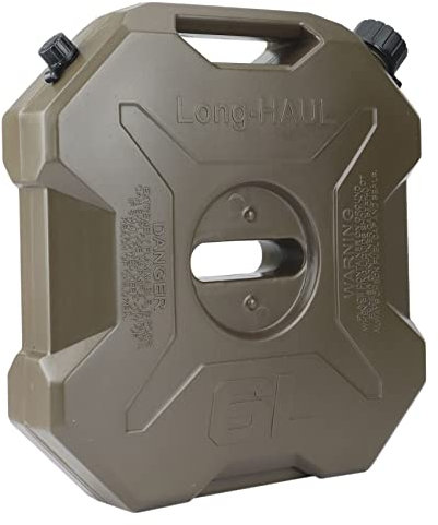 Reinscer Bidon de 6 l en plastique vert pour moto ATV UTV