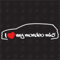 speedwerk-motorwear I Love My Mondeo MK5 Turnier - Sticker Kompatibel mit Ford - ab Bj. 2014