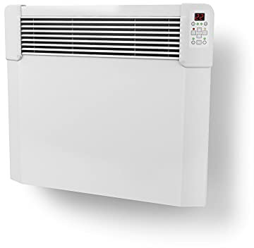 Tesy CNO4 ECO Electric Panel Heater, 500-2500w Eco Desgin LOT20 Compliant, Thermostat, 24h 7 Day Timer, Low Energy Efficient/Saving, Wall Mounted, IP24 Rated for Safe Bathroom Installation, 500W