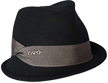 Capo Hut Trilby schwarz