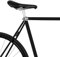 MOOXIBIKE Schwarz Matt Fahrradfolie für Rennrad, MTB, Trekkingrad, Fixie, Hollandrad, Citybike, Scooter, Rollator für circa 13 cm Rahmenumfang, 2 x 150 x 13 cm