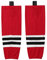 EALER HS100 Series Eishockey-Socken für Kinder und Jugendliche bis Erwachsene, Xw003#red, 28-30