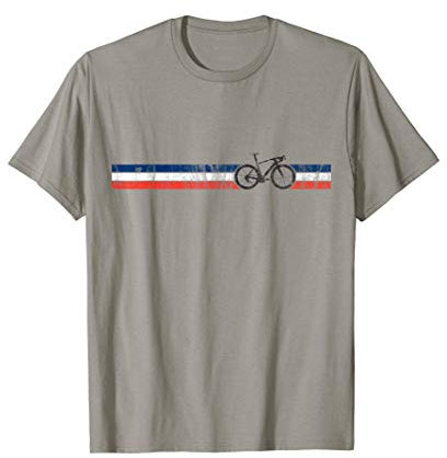 Cyclist Flag France French Bike Racing Cycling Design T-Shirt