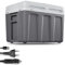 MEDION mobile elektrische Kühlbox 2in1 Kühlen und Wärmen (45 Liter, Thermo-elektrisch, Mini Kühlschrank, 3in1 Anschluss 5V USB, 12V & 230V, für Auto Reisemobil Camping Garten Schwimmbad, MD13102)