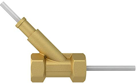 Afriso A68406 Edelstahl Kugelventil, 2-Port, 15 mm Auslass, Schweißmuffe Anschluss, TrinkwV, DIN, CE