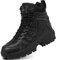 IYVW KKK 1201 Lace Combattimento Stivali Desert nero 39 EU