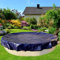 Duraol Poolabdeckung oval I 6,10 x 3,75 m I Hochwertige Poolplane oval mit Materialstärke 300g/m² I Robuste Schwimmbad Abdeckung oval mit Randverstärkung I Beidseitig beschichtet & wasserdicht