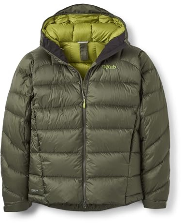 Rab M Neutrino Pro Jacket Grün - Daunen Warme technische Herren Bergsport Daunenjacke, Größe M - Farbe Army