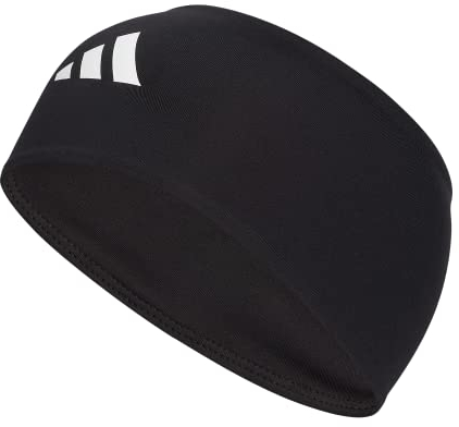 adidas Football Skull Wrap Headband, Black/White/2, One Size