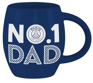 FOCO Mug sous licence officielle Paris Saint Germain FC numéro 1 Dad