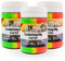 Zite Fishing Forellenteig-Set mit Knoblauch-Aroma 60g – Fängige UV Forellenpaste Schwimmend als Forellenköder – Trout Bait Teigköder in knalligen Neonfarben mit Glitter - 3 Stück (Regenbogen Rot)