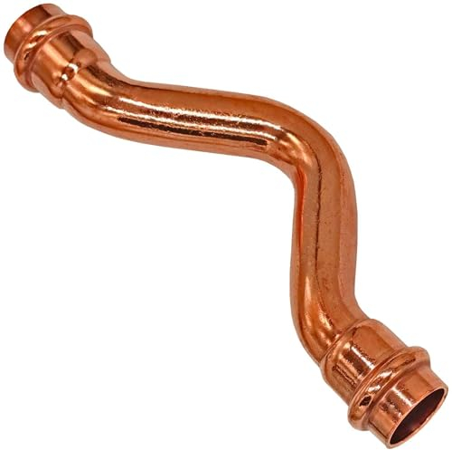 Pressfitting für Kupfer - Überbogen (i-i) - Für Rohr-Aussendurchmesser 15 mm
