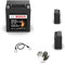 Compatible avec Yamaha XV Virago 535 par an 1986 al 2002 Batterie Bosch FA1120 YB12AL-A2 CHARGEE ET PRÊTE À l'emploi Batteries Actives 12 AMPÈRES 12 Volts 81X134X160MM