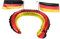 FOYTOKI 20 Stück Stirnband Party Haarschmuck Zubehör Fußballspiel Stirnband Fußball Party Stirnbänder Fußball Thema Party Dekoration Fußball Party Gastgeschenke Sport Wettbewerb Stirnband
