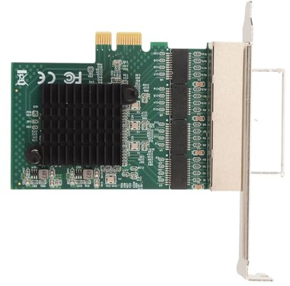 PCIe X1 Netzwerkkarte, Realtek 8111F Chipsatz, Gigabit Ethernet Serveradapter, Wake on LAN, 10/100/1000 Mbit/s, IEEE Standards, /, für Server, Desktop