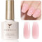 TOMICCA Vernis Semi Permanent, Rose Laiteux Vernis Gel UV Semi Permanent, Soak Off Vernis Gel UV LED Gel Cadeau Pour Salon de Manucure DIY Home, 8ML