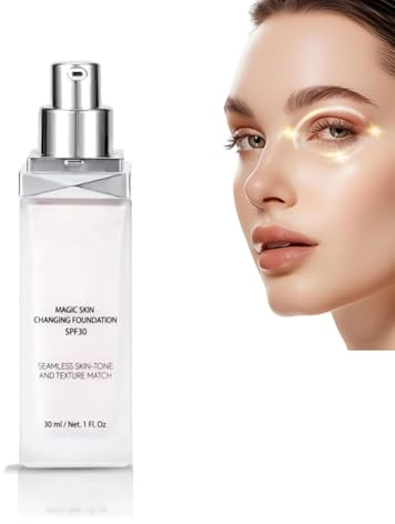 Vima Changing Foundation, Vima Magic Skin Changing Foundation, Makeup Vima Changing Foundation, verjüngt die Haut, für alle Hauttypen geeignet (1Pcs)