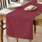 Artoid Mode Burgundisch rot Weihnachten Tischläufer, Saisonnal Abwaschbar Küche Esstisch Tisch Dekoration Drinnen Urlaub Party Dekor 40x140 cm