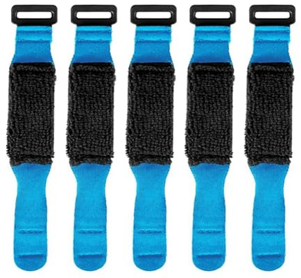 Gvvsjgdbis 5pcs Electric Guitar Bass Stop Band, Musical Instrument Accessories, String Protector Timbering Band Muffled Band 200mm