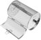 CALLARON Air Fryer Rotisserie Basket - Stainless Steel Rotating Basket for Air Fryer, Air Fryer Basket, Rotisserie Cage with Locking Latch, for Fries, Nuts, Coffee Beans, Rotisserie