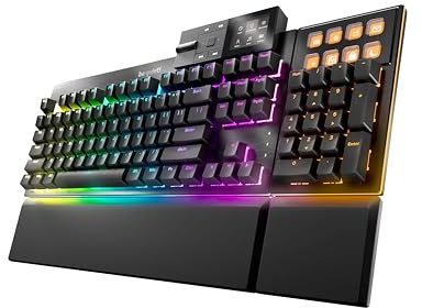 be quiet! Dark Mount Mechanical Keyboard | Tactile | Hot-Swappable Lubricated Silent Switches | Detachable Numpad and Media Dock | Programmable ARGB Keys | Quality PBT Double Shot Keycaps | BT002US