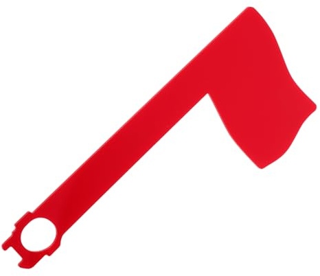 ibasenice Briefkasten Acryl mit Drehbarer Roter Kleiner Flagge Modernes Minimalistisches Design Patriotische Briefkasten Markierung für Klassenzimmer und Zuhause