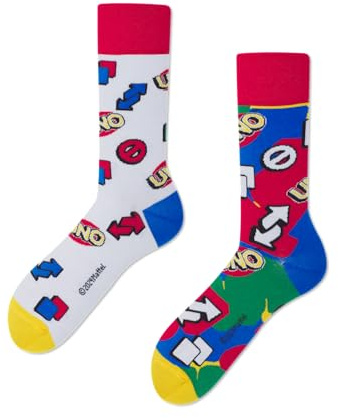 Many Mornings Bunte Lustige Socken Unisex Baumwollsocken Originelle Geschenkidee für Damen und Herren Größen 35-46 Alltagssocken