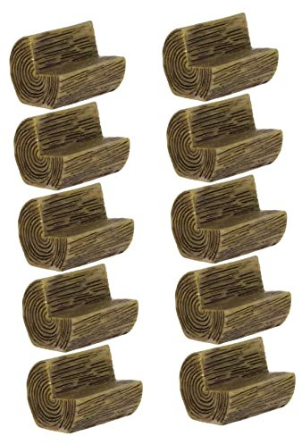 Holibanna 10piezas Mini Base De Exhibición para Decoración De Microescenas Base De Exhibición De Minifiguras para Manualidades De Bricolaje