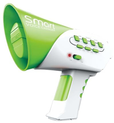Megaphone for Kids - Cool Voice Changer Toy for Kids - Record & Play and - Ideal for Boys & Girls Ages 5-6-7-8+ Years old - Voice Changing Device - Cool Outdoor Toys Ideas for Kid YhD622 (D, 16X12CM)