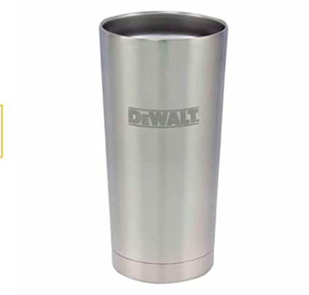 DEWALT Edelstahl-Thermoskanne - 570 ml, Silber