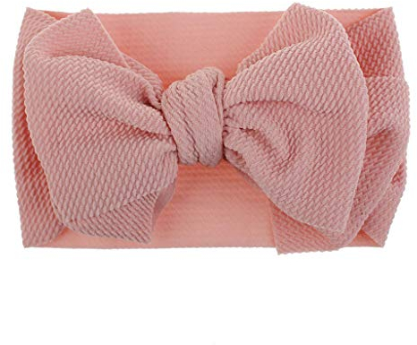 Lazzboy 1 Stück Baby Kleinkind Mädchen Bowknot Stirnband Stretch Haarband Headwear Süßes Kinder Kopfband Haarbänder Kopftuch(G)