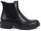 irisaa Damen Chelsea Boots Kurze Stiefeletten mit Blockabsatz, Größe Normal:38, Winterschuhe Farbe 2019:Schwarz