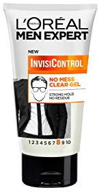 L'Oréal Paris Men Expert Hair Gel Men Expert Invisi Control Neat Look Hair Gel with Strong Hold