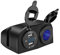 Giantdeer 12V Steckdose, 5V 4.2A Dual USB Steckdose KFZ mit LED Digital Voltmeter, wasserdichte Zwei Loch Zelt Typ 12V Zigarettenanzünder Steckdose für 12V/24V Autos Motorräder Marine