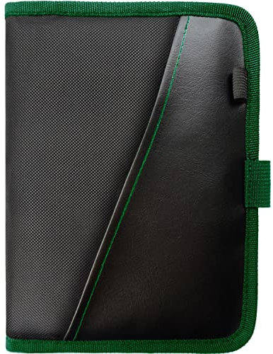 Organizer per vano portaoggetti – Porta documenti per auto – Custodia per manuale del proprietario – Custodia per libretto di registrazione e assicurazione – Porta documenti auto premium – Registro di