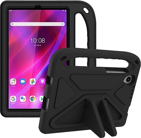 ATOOZ for Lenovo Tab M8 4th Gen Case 8-inch 2024, Kids Shockproof Handle Stand Cover for Tab M8 Tablet (Black)