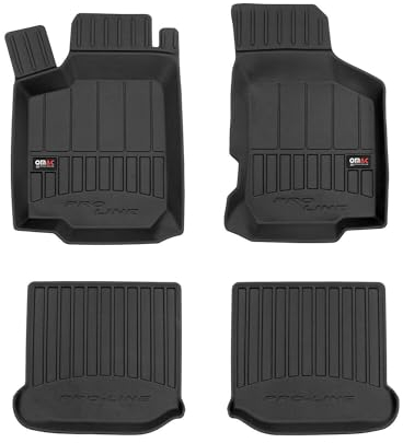 OMAC Gummi Fußmatten kompatibel mit VW Golf 4 1997-2006 Premium TPE 3D Automatten 4tlg