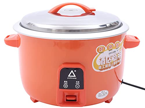 oUyOo Cuiseurs À Riz, Cuiseur À Riz Domestique 13L avec Fonction De Maintien Au Chaud, Cuiseur À Riz Antiadhésif De Très Grande Capacité pour 1 À 6 Personnes