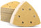 Shineboc Delta Triangle Sanding Pads 320 Grits,Multi Tool Sanding Sheets 93 x 93 x 93 mm for Delta Sanders/Multi-Sanders(60Park)