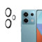 KNOXS Pellicola Fotocamera per Xiaomi Redmi Note 13 Pro, [HD, 9H] Anti-Graffio Anello Vetro Temperato Pellicola Protettiva Obiettivo Fotocamera per Xiaomi Redmi Note 13 Pro -Nero