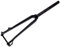 HIMALO 700C Carbonio Forcella Rigida Freno A Disco Forcella per Bici da Corsa 1-1/8 Dritta Forcella Anteriore ASSE Passante 12x100mm