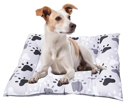 Eden & Willow Flat Dog Bed Mat, Cosy Bedding for Cats, Puppies & Pets, Lightweight & Breathable Outdoor Garden Car Dog Bed Mattress, Portable & Durable Summer Pad Cushion Mat, Pet Essentials