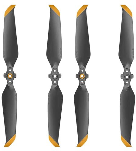 Bocguy 4 Pcs Air 2S Propeller/Air 2S Propeller, Quick Release Maivc Air 2 Propeller│Drohne Air 2S Propeller Zubehör für Drohnenersatz, Low-Noise & Stabil Propeller (Orange)