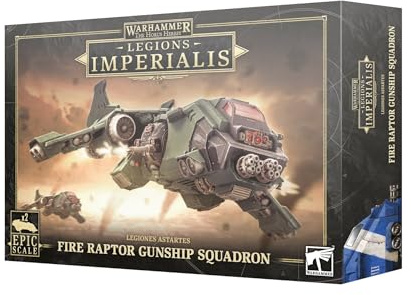 Warhammer Games Workshop Horus Heresy Legions Imperalis: Fire Raptor Gunship Squadron [Epische Skala]