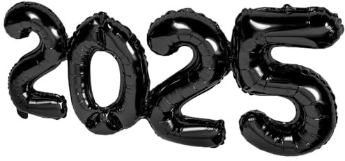 HAWILLOSCH 1set Film Balloons Year Party Supplies Foil Decorations for Graduation and Festive Events for Photo Props and Tabletop Centerpieces