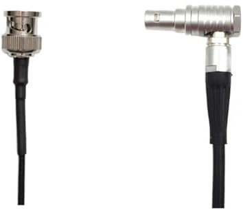 Umgebungscode-Kabel für AR ~ I AL ~ XA Sou ~ d Devic ~ s Zax ~ OM BNC auf 0B Zoom 5-polig f4/f8 BNC Timecode-Kabel für Schalleingang (BNC S auf Rotate Plug, 100 cm)