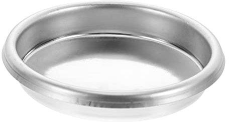 Garneck 58mm Metal Blind Filter for Espresso Coffee Machine Backflush Insert Universal Compatibility for Semi-Automatic Cleaning Suitable for Home and Commercial Use